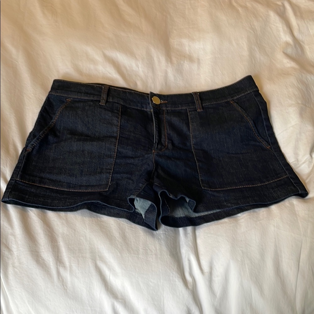 LOFT Blue Jean Shorts Classic Style